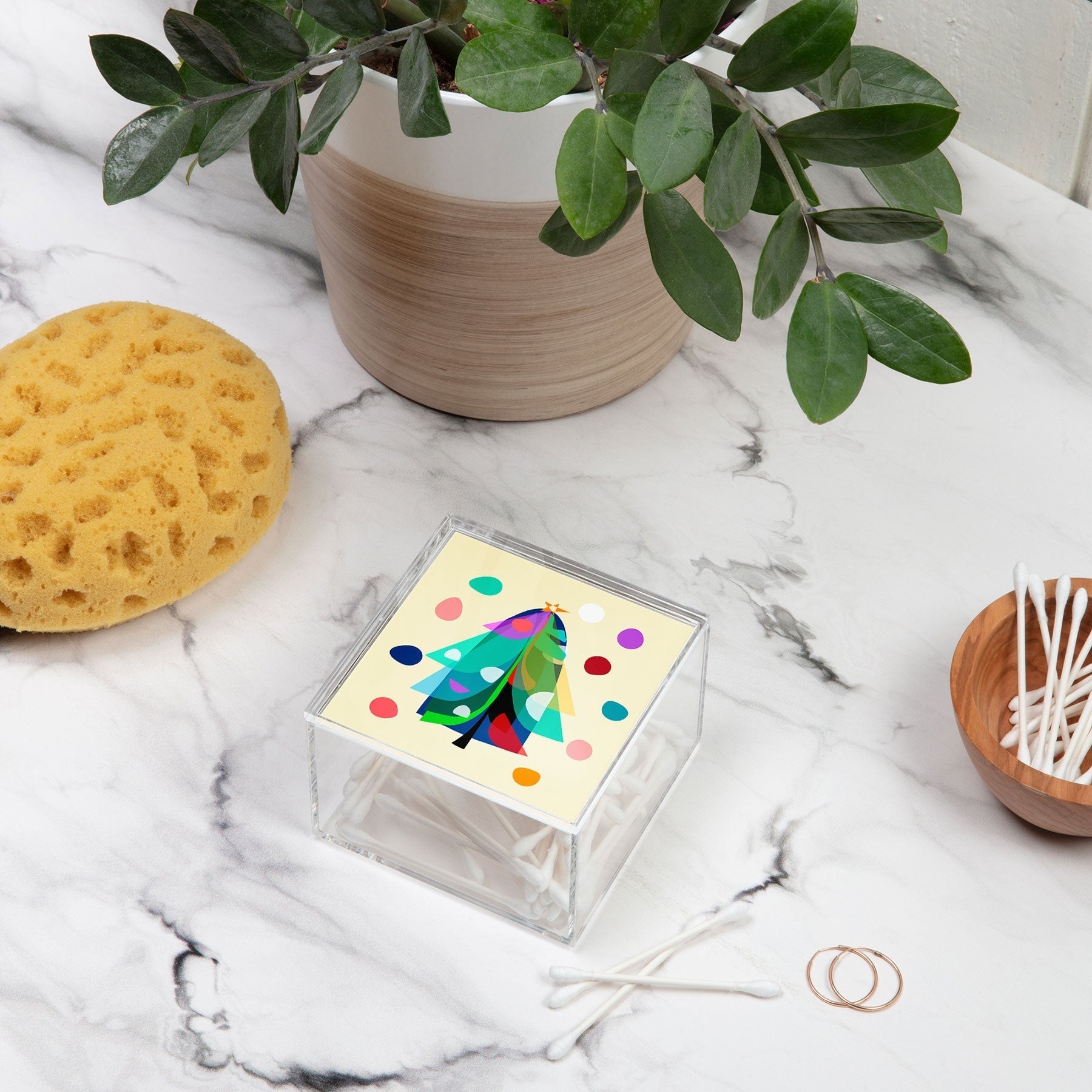 Mirimo Decorated Tree Acrylic Box