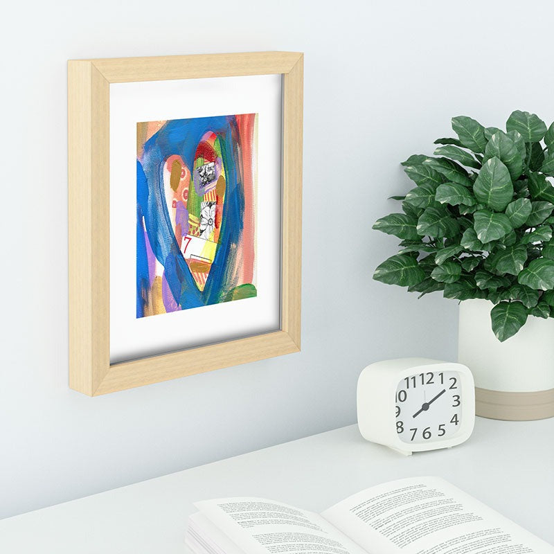 Natalie Baca Lucky in Love Recessed Framing Rectangle