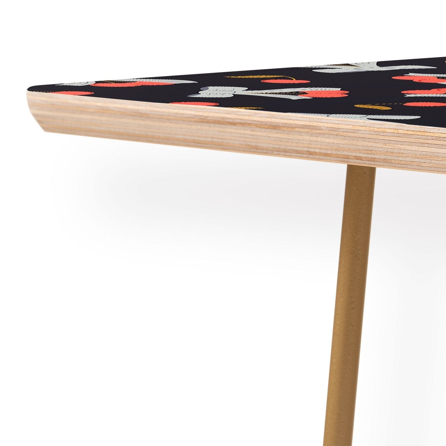 Jennifer Labre Cherries and Bows Coffee Table