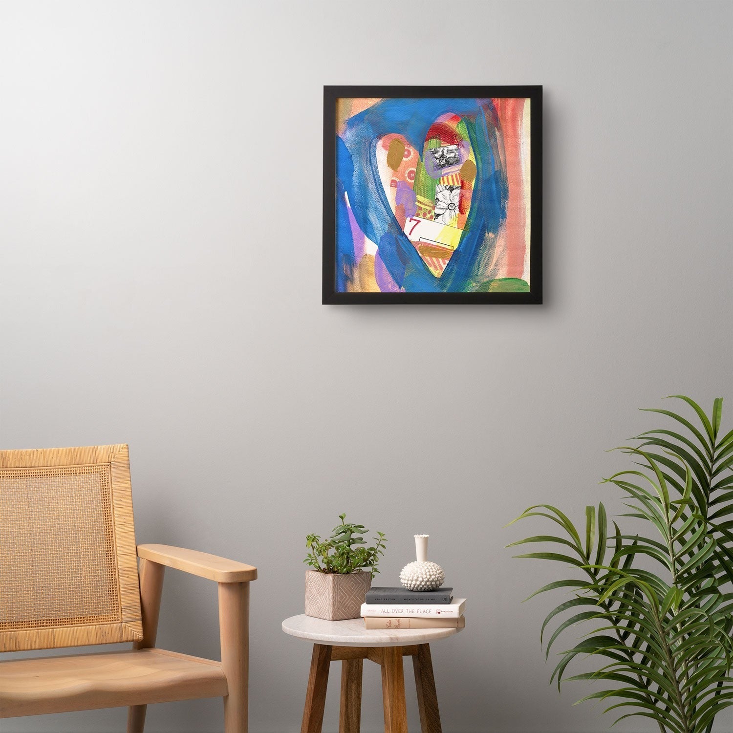 Natalie Baca Lucky in Love Framed Wall Art