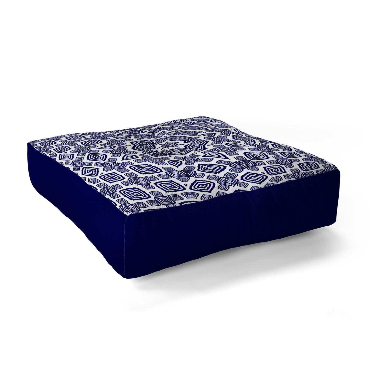 Lisa Argyropoulos Athena Indigo Floor Pillow Square