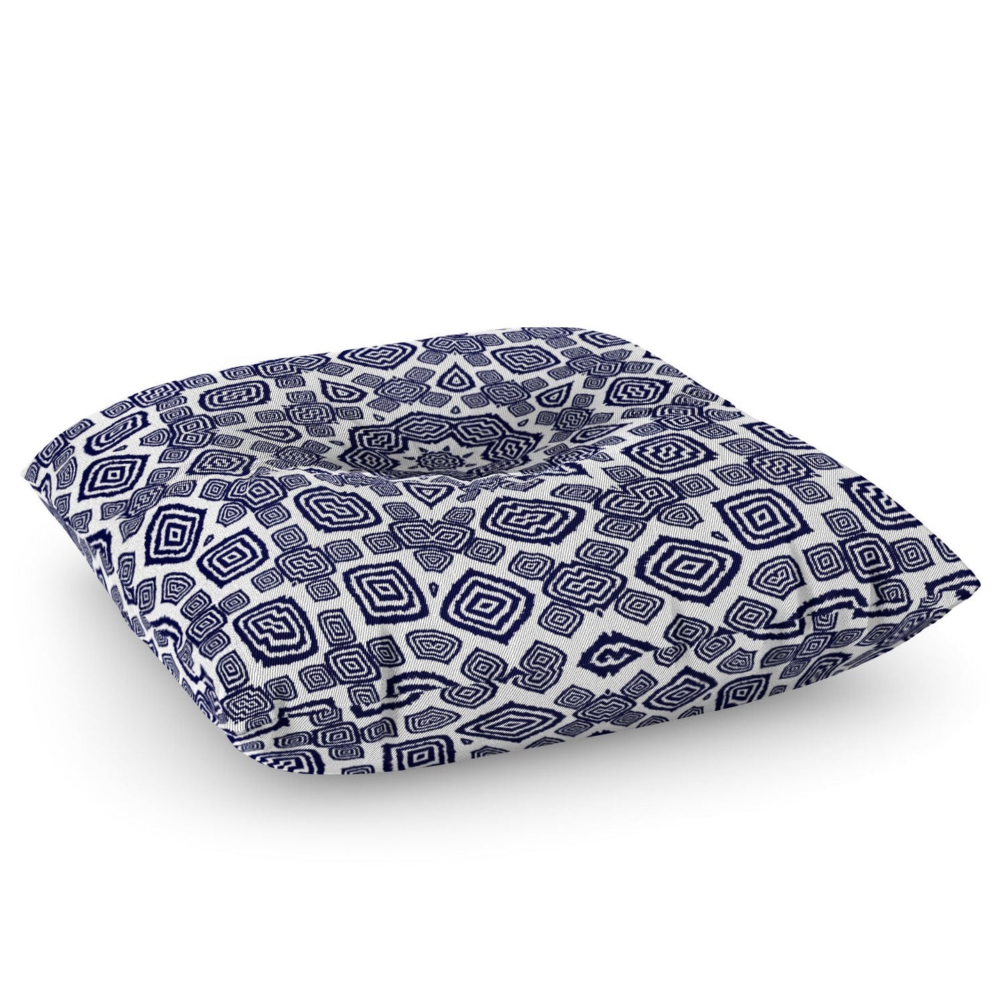 Lisa Argyropoulos Athena Indigo Floor Pillow Square