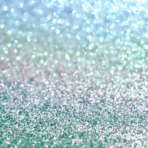 Lisa Argyropoulos Blue Mist Snowfall Shower Curtain