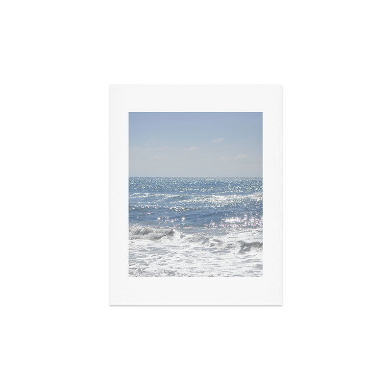 Lisa Argyropoulos Crystal Blue Art Print