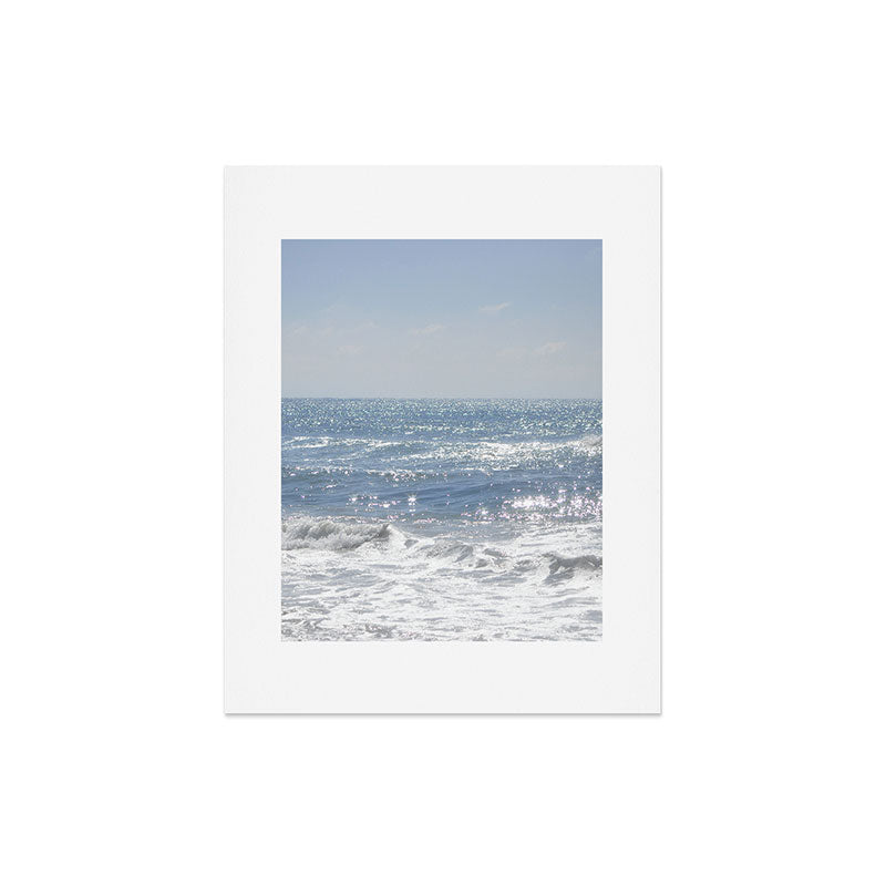 Lisa Argyropoulos Crystal Blue Art Print
