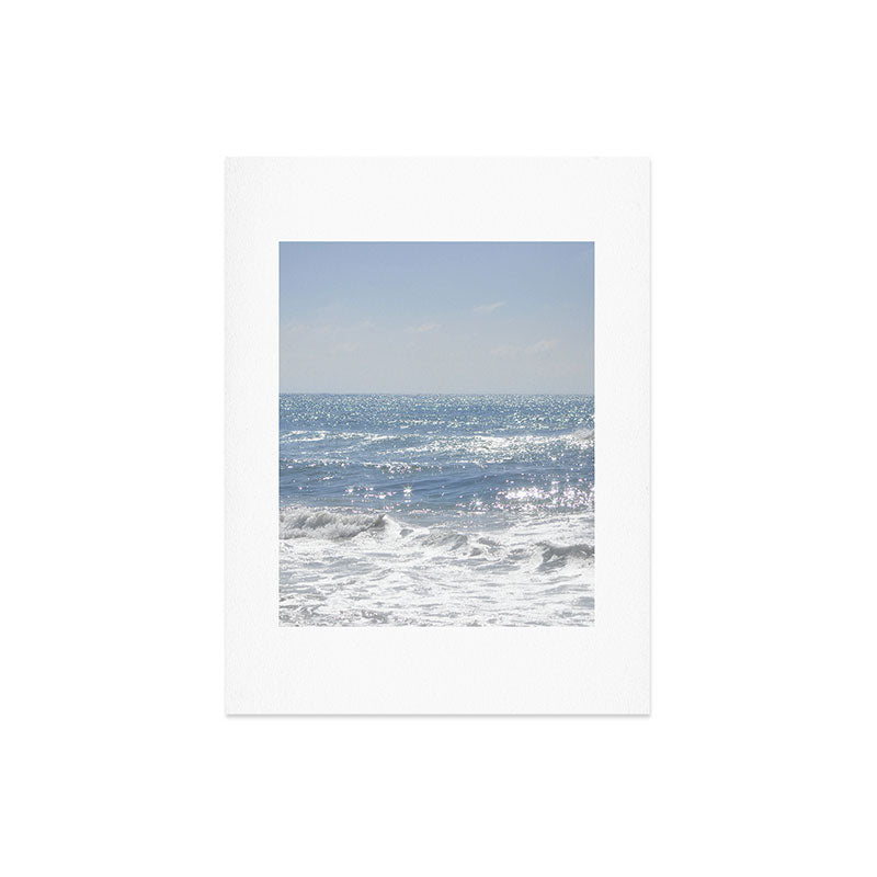 Lisa Argyropoulos Crystal Blue Art Print
