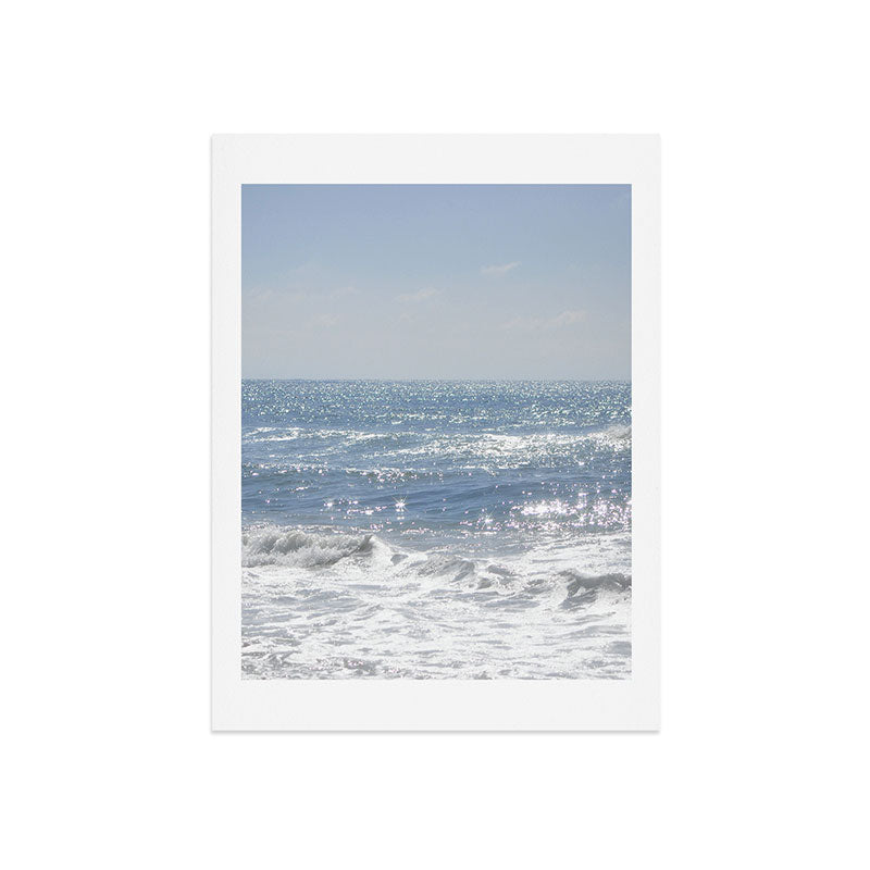 Lisa Argyropoulos Crystal Blue Art Print