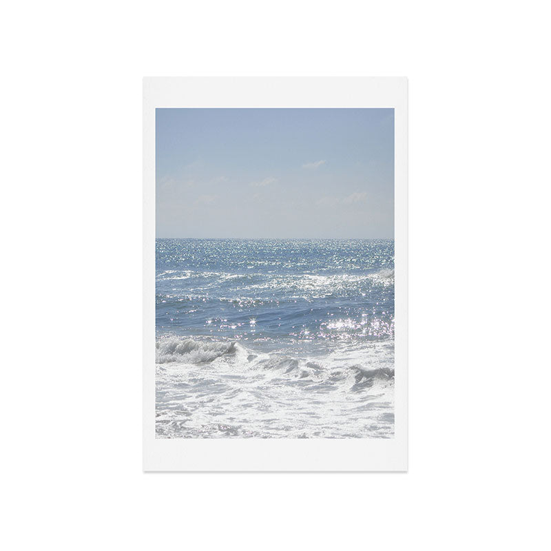 Lisa Argyropoulos Crystal Blue Art Print