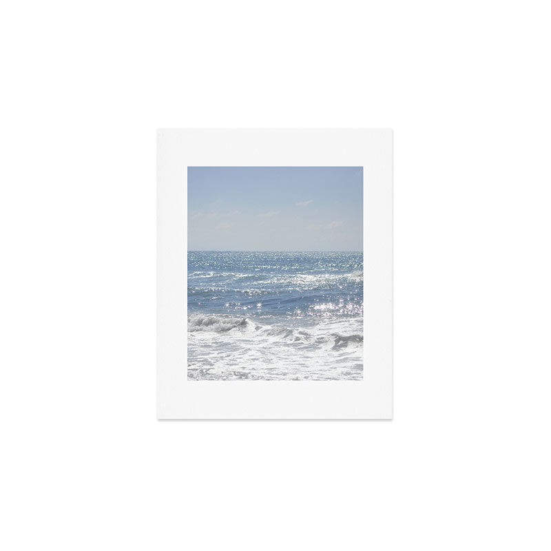 Lisa Argyropoulos Crystal Blue Art Print