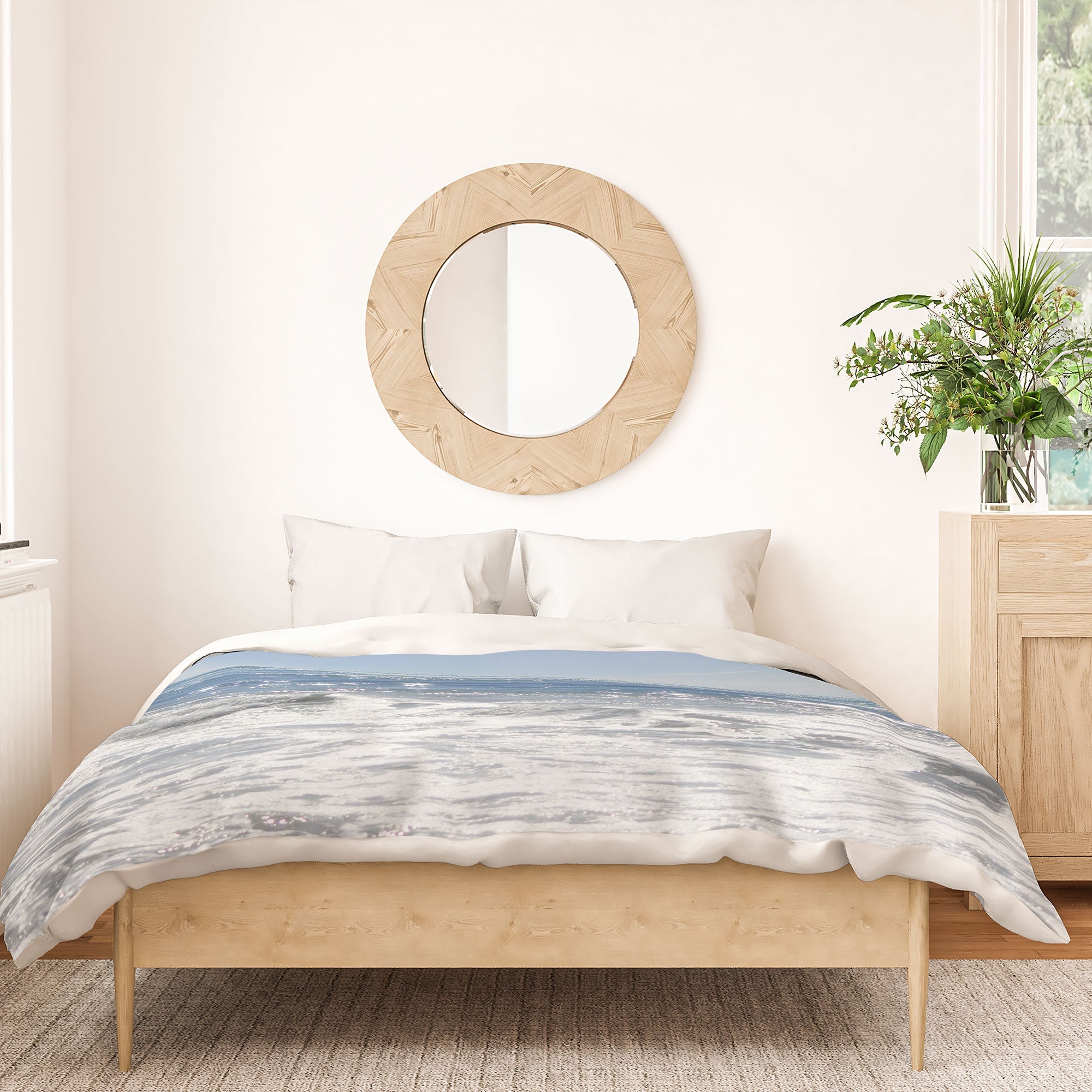 Lisa Argyropoulos Crystal Blue Duvet Cover