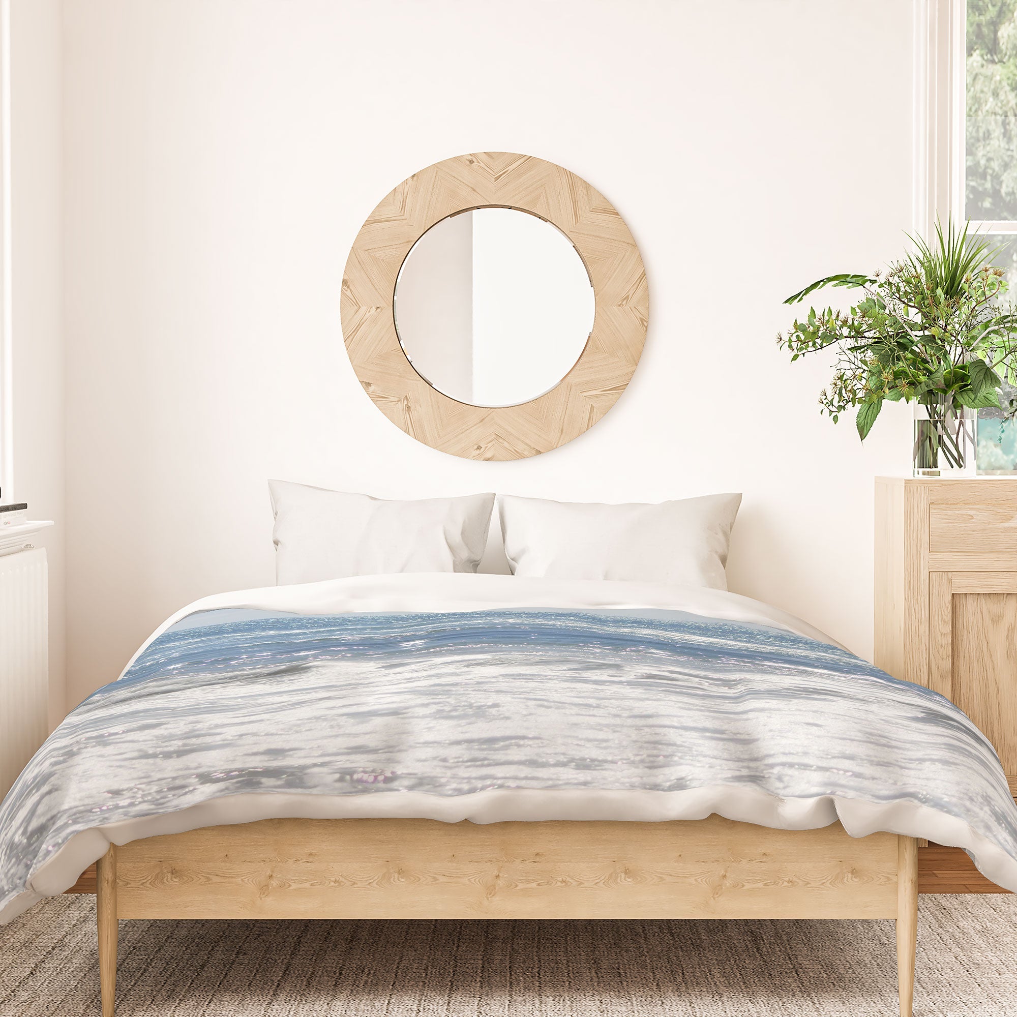 Lisa Argyropoulos Crystal Blue Duvet Cover