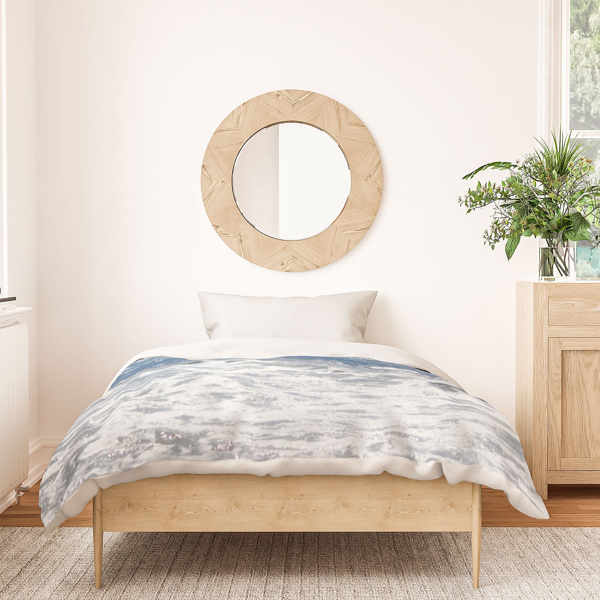 Lisa Argyropoulos Crystal Blue Duvet Cover