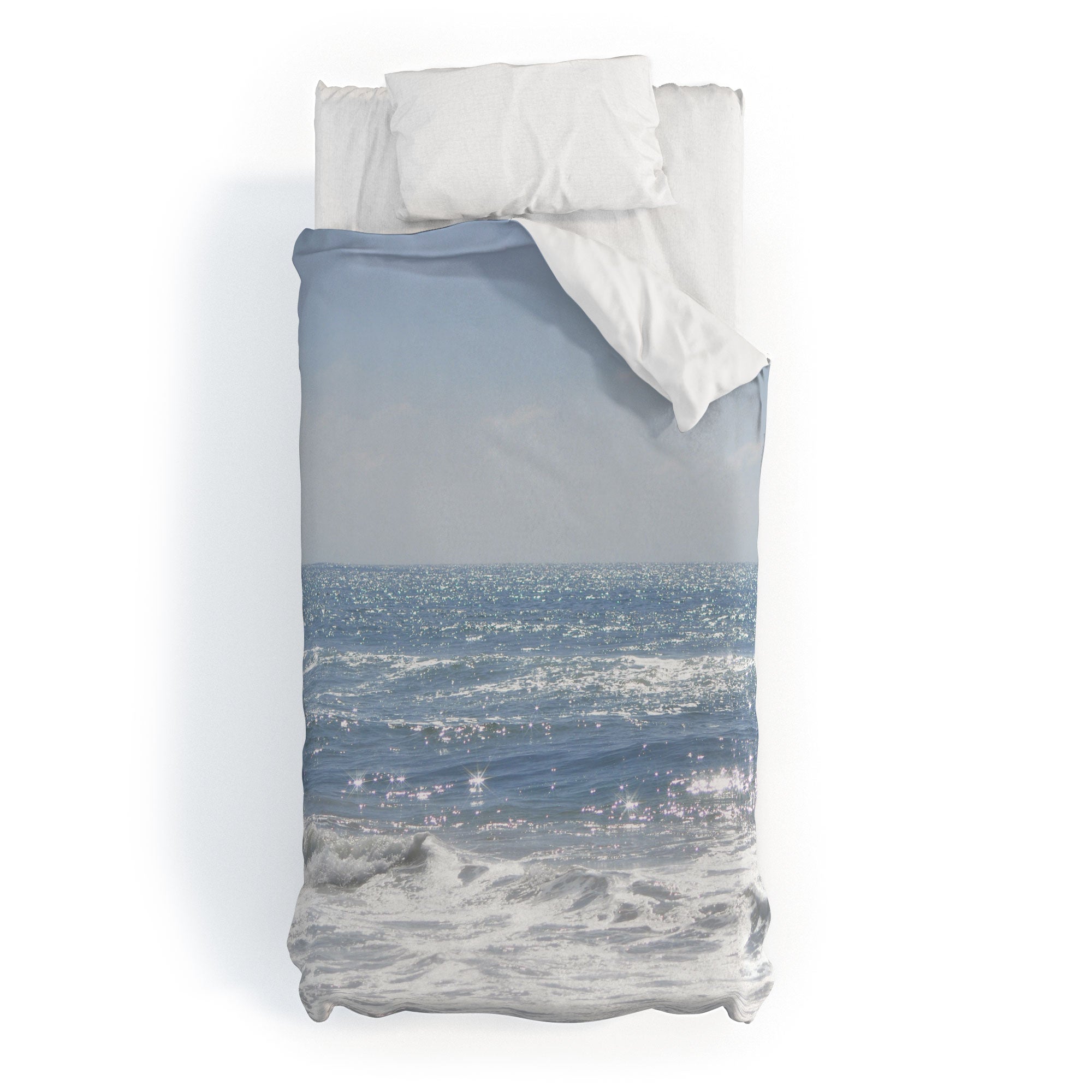Lisa Argyropoulos Crystal Blue Duvet Cover