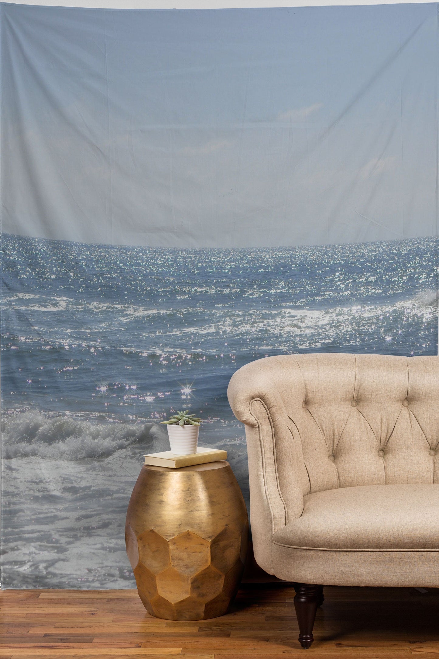 Lisa Argyropoulos Crystal Blue Tapestry