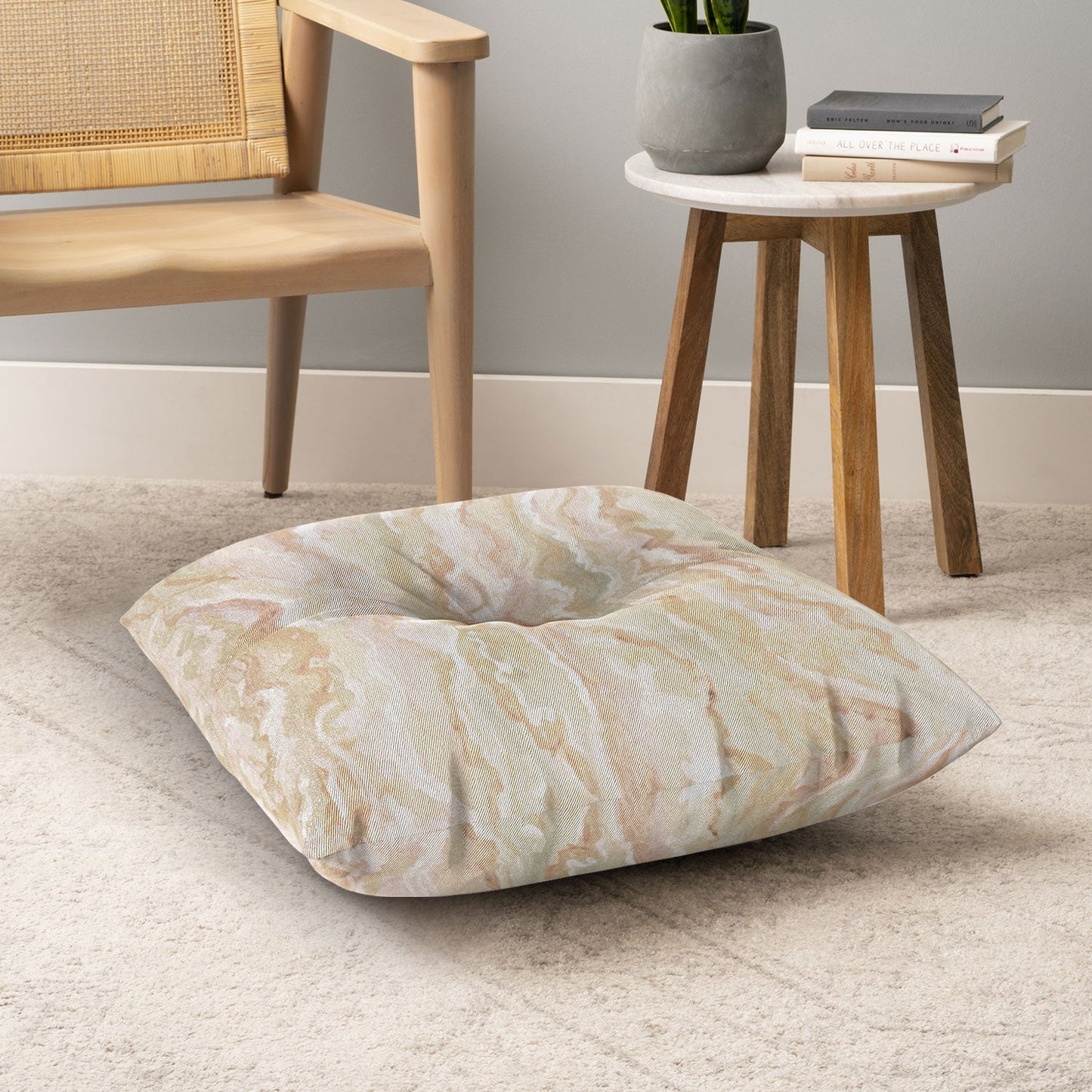 Lisa Argyropoulos Desert Melt Floor Pillow Square