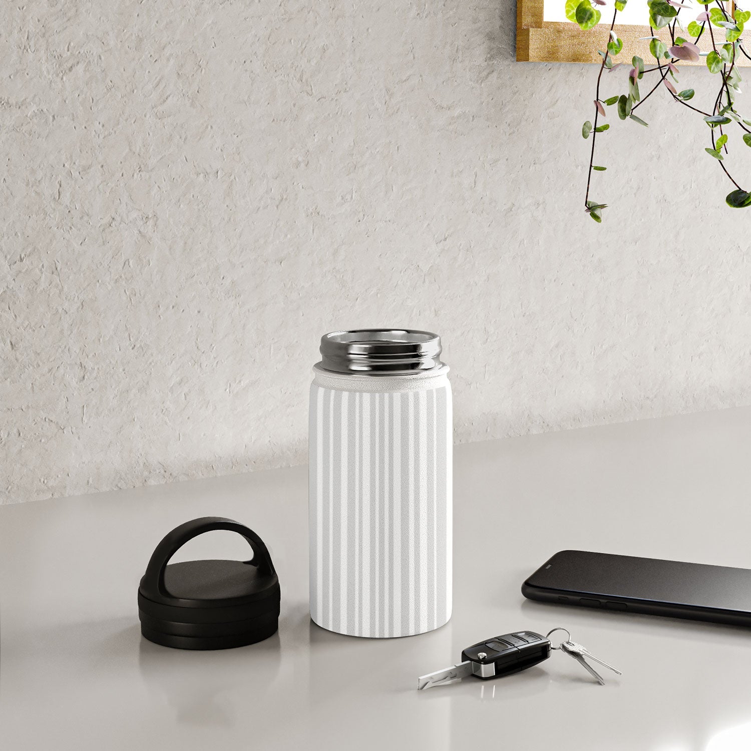 Lisa Argyropoulos Dove Stripe Water Bottle
