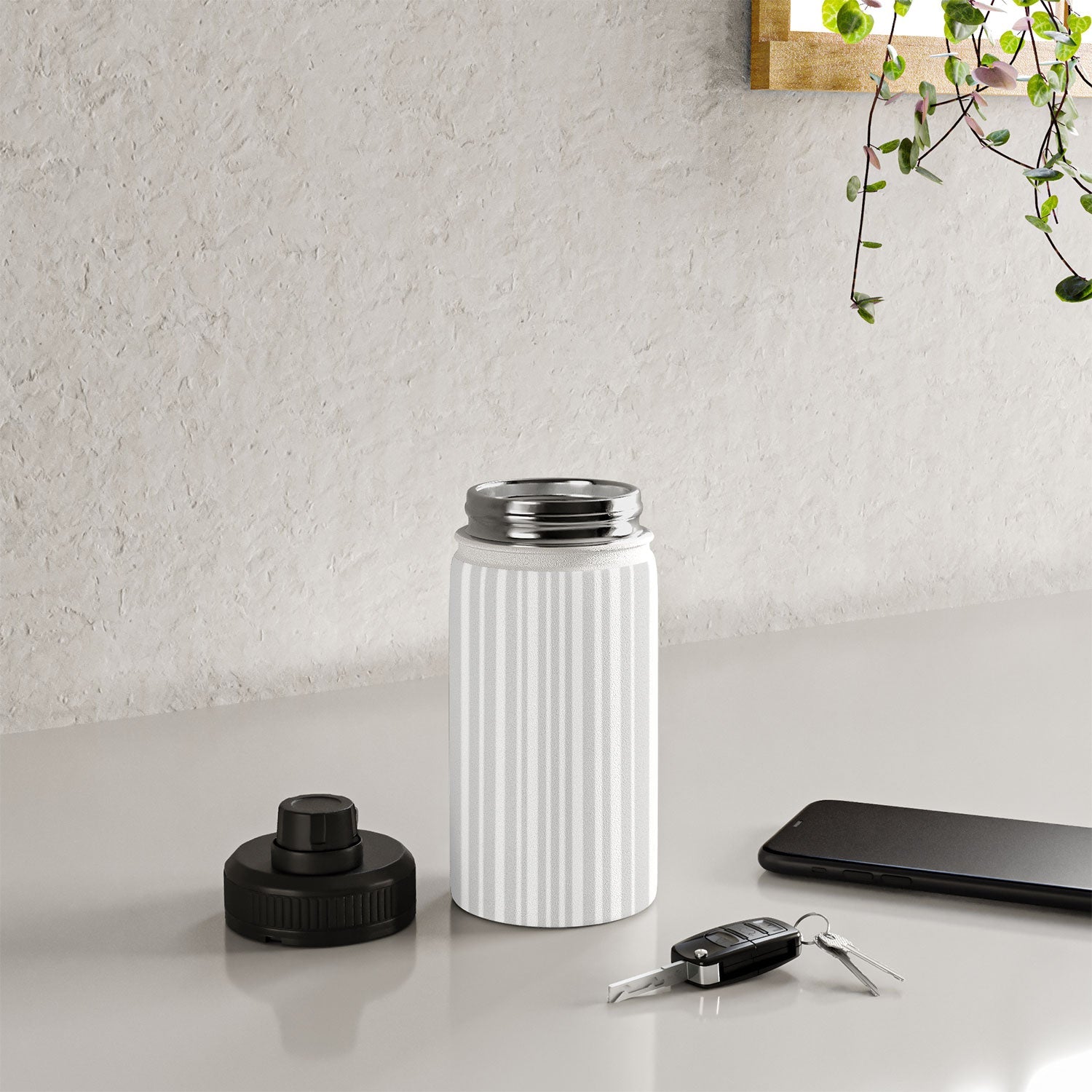 Lisa Argyropoulos Dove Stripe Water Bottle