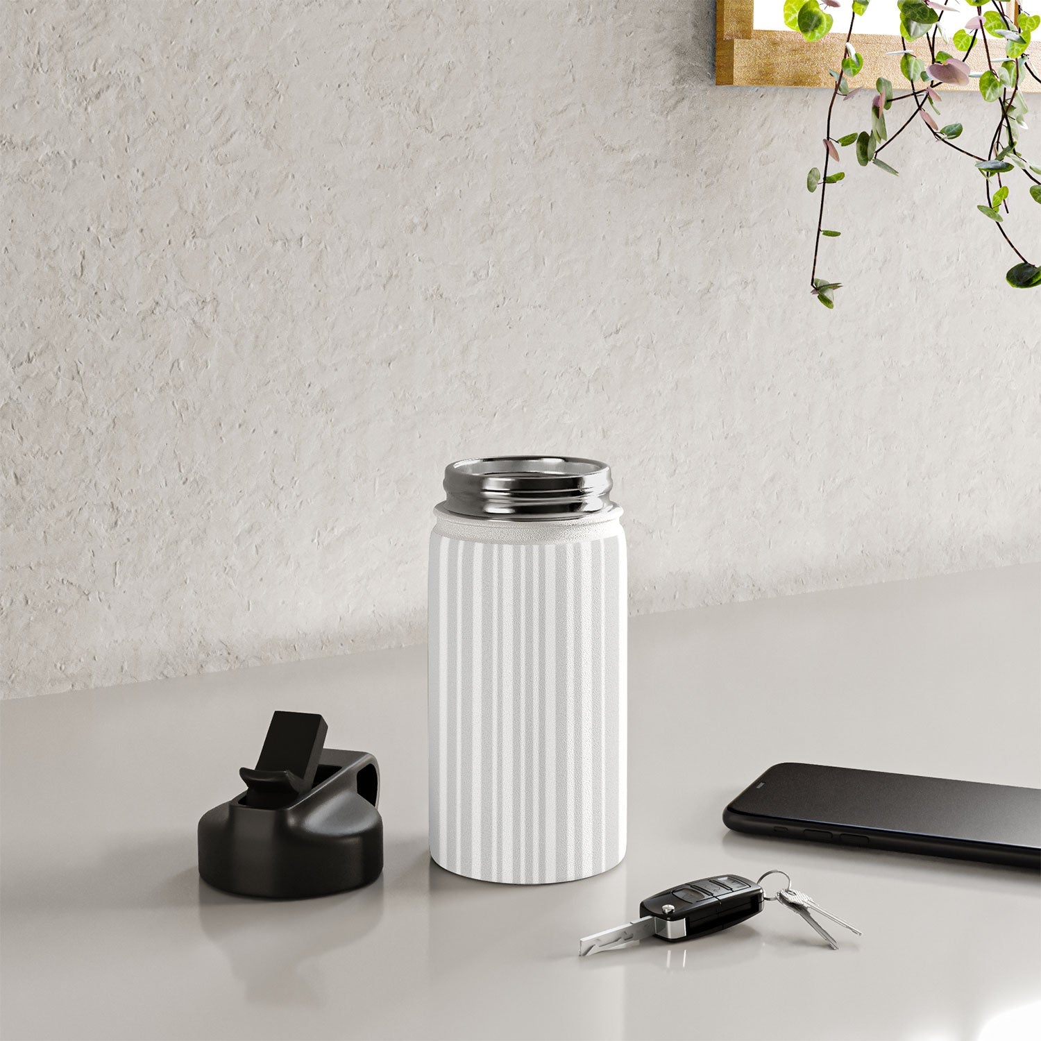 Lisa Argyropoulos Dove Stripe Water Bottle