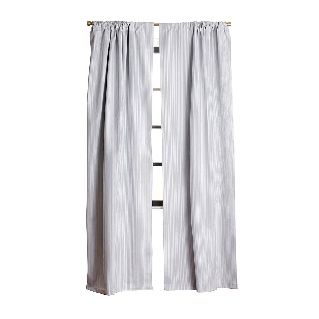 Lisa Argyropoulos Dove Stripe Blackout Window Curtain