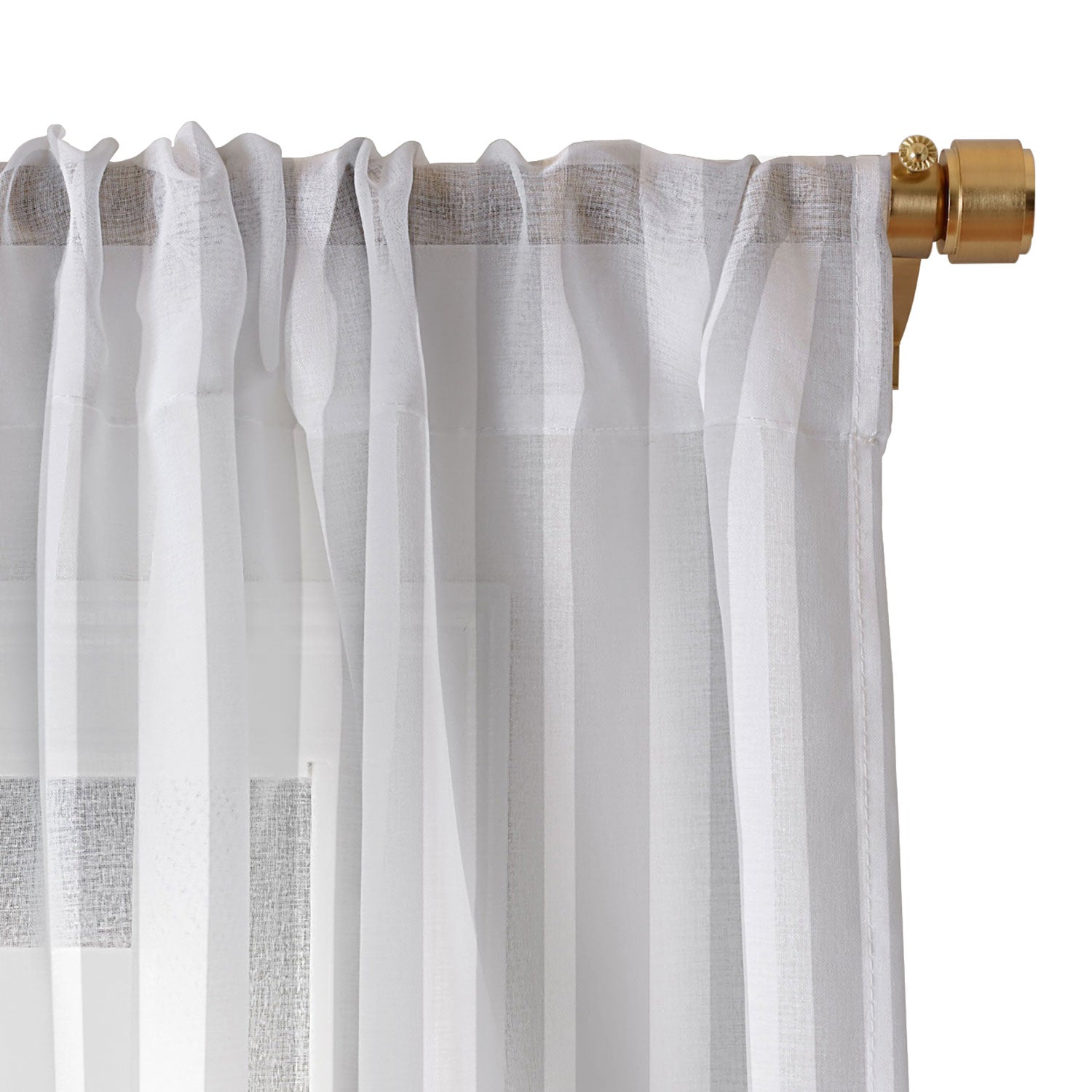 Lisa Argyropoulos Dove Stripe Sheer Non Repeat
