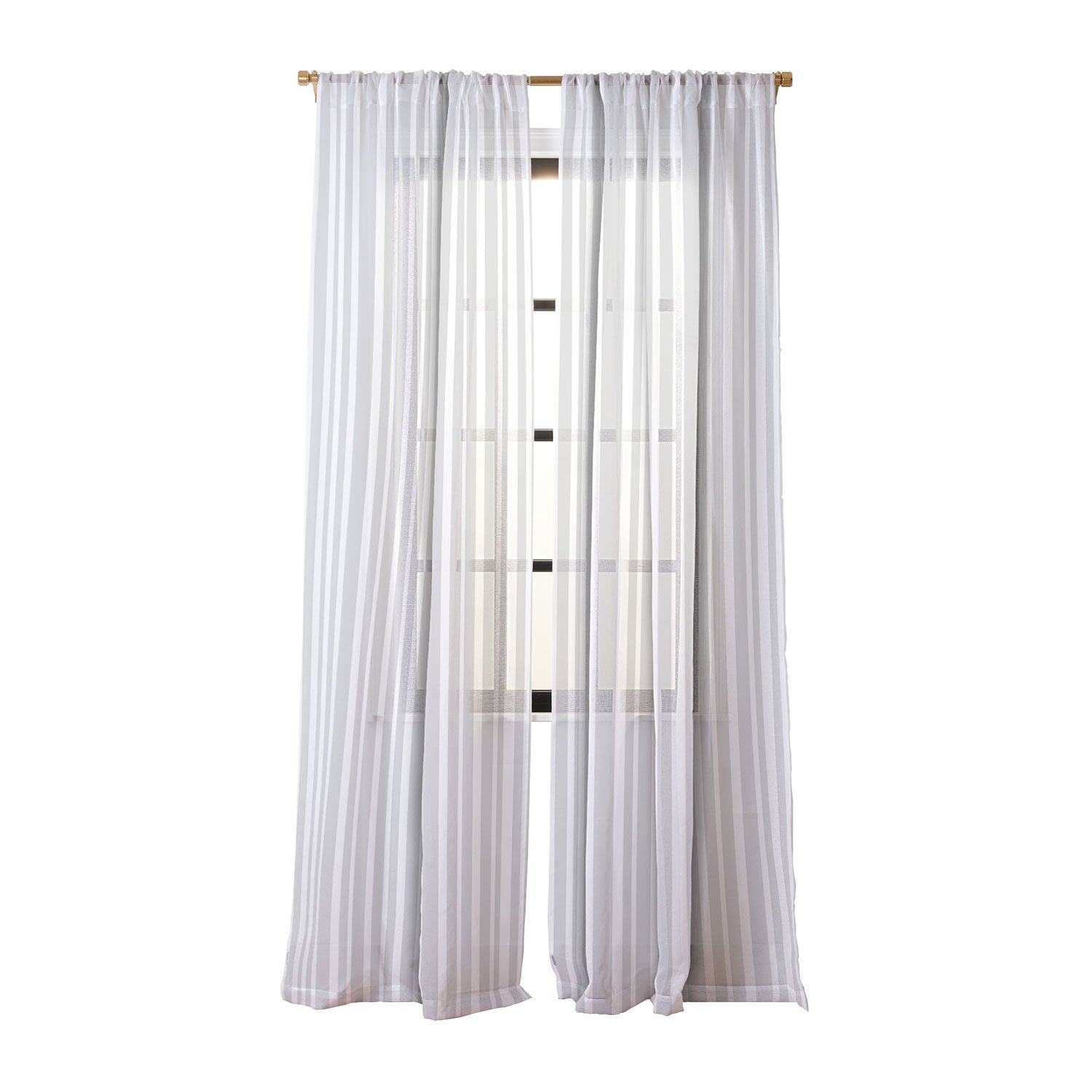 Lisa Argyropoulos Dove Stripe Sheer Non Repeat