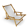 Lisa Argyropoulos Dove Stripe Sling Chair