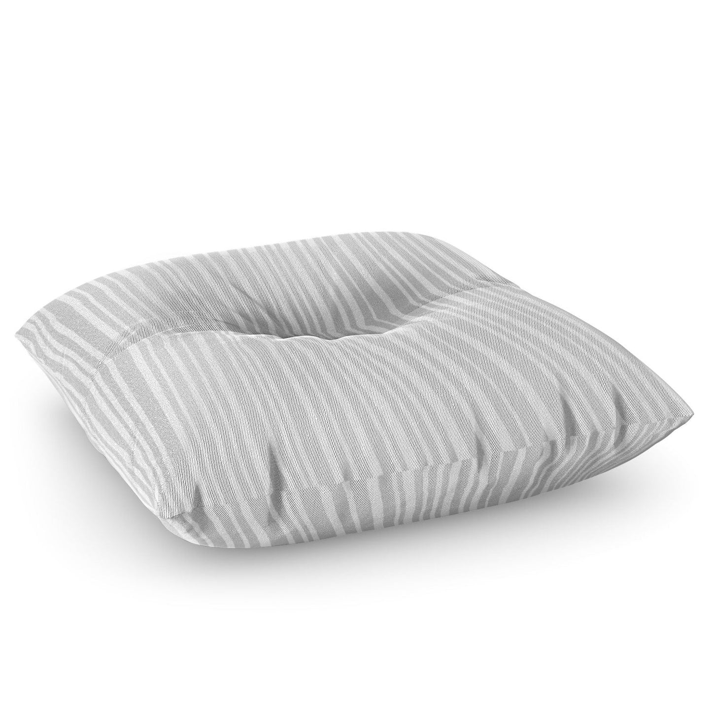 Lisa Argyropoulos Dove Stripe Floor Pillow Square