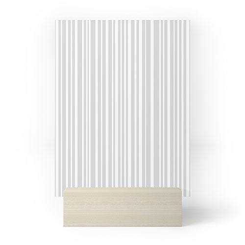 Lisa Argyropoulos Dove Stripe Mini Art Print