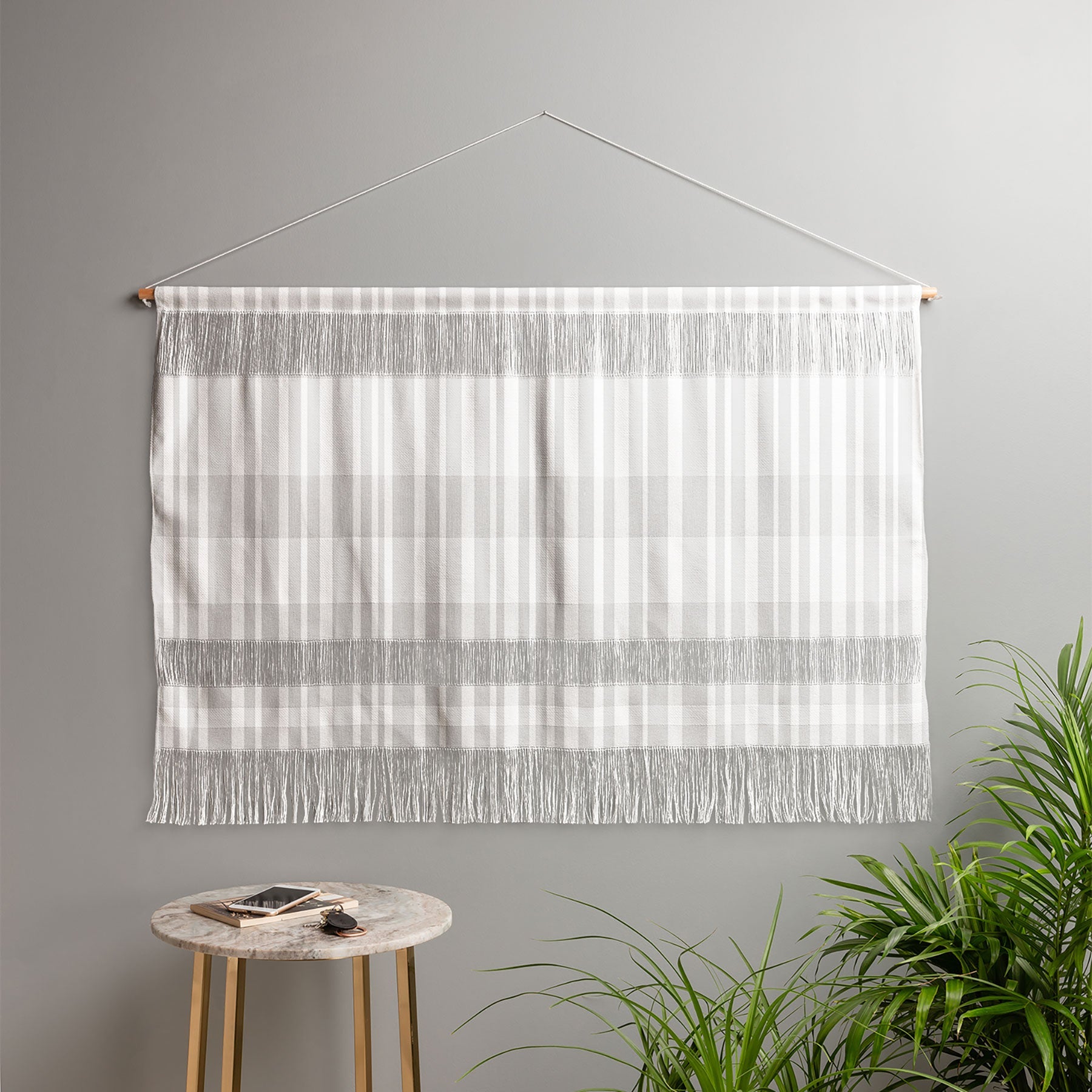 Lisa Argyropoulos Dove Stripe Wall Hanging Landscape