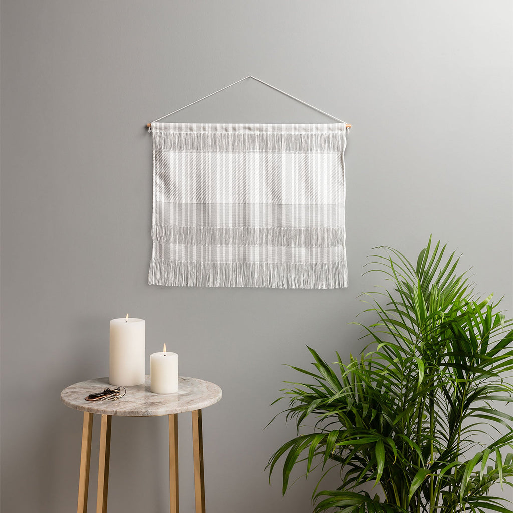 Lisa Argyropoulos Dove Stripe Wall Hanging Landscape