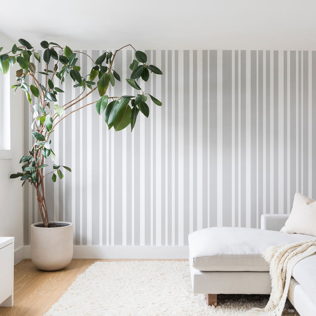 Lisa Argyropoulos Dove Stripe Wall Mural