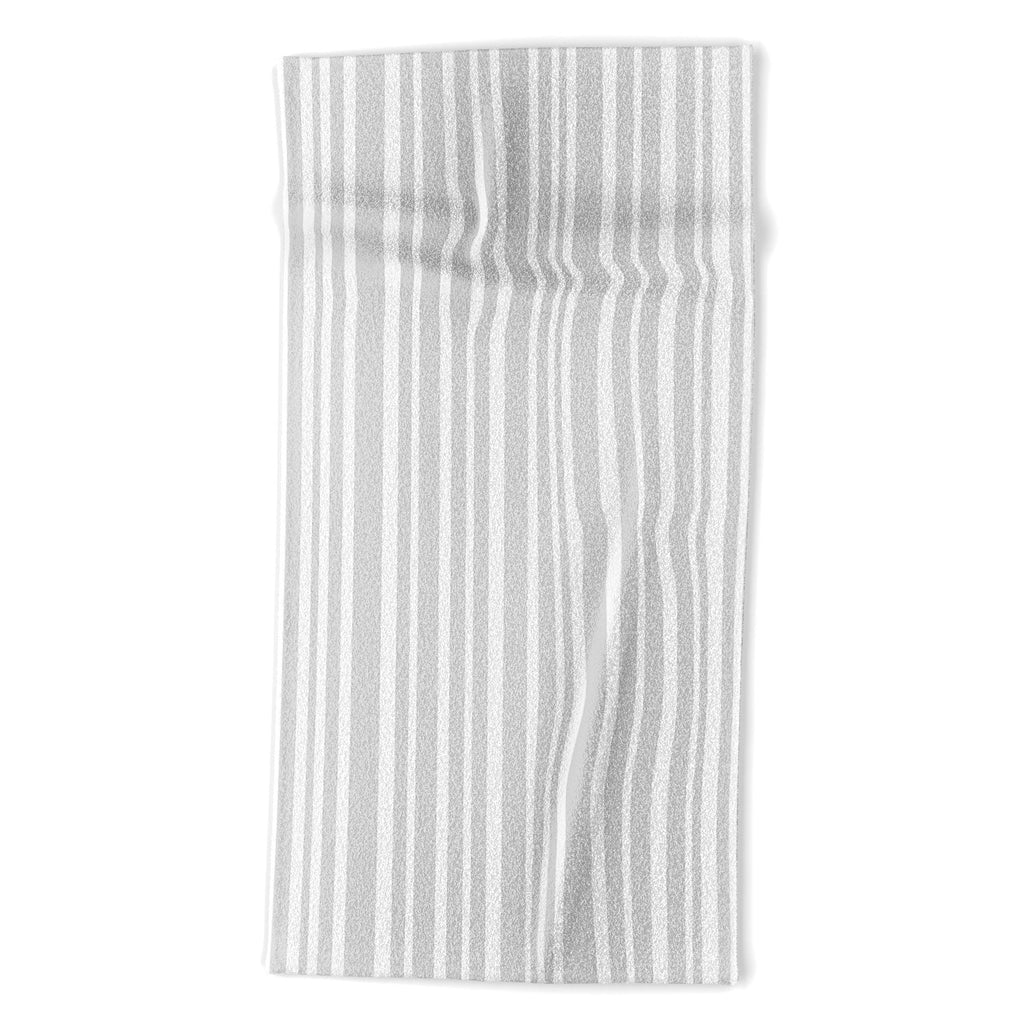 Lisa Argyropoulos Dove Stripe Beach Towel