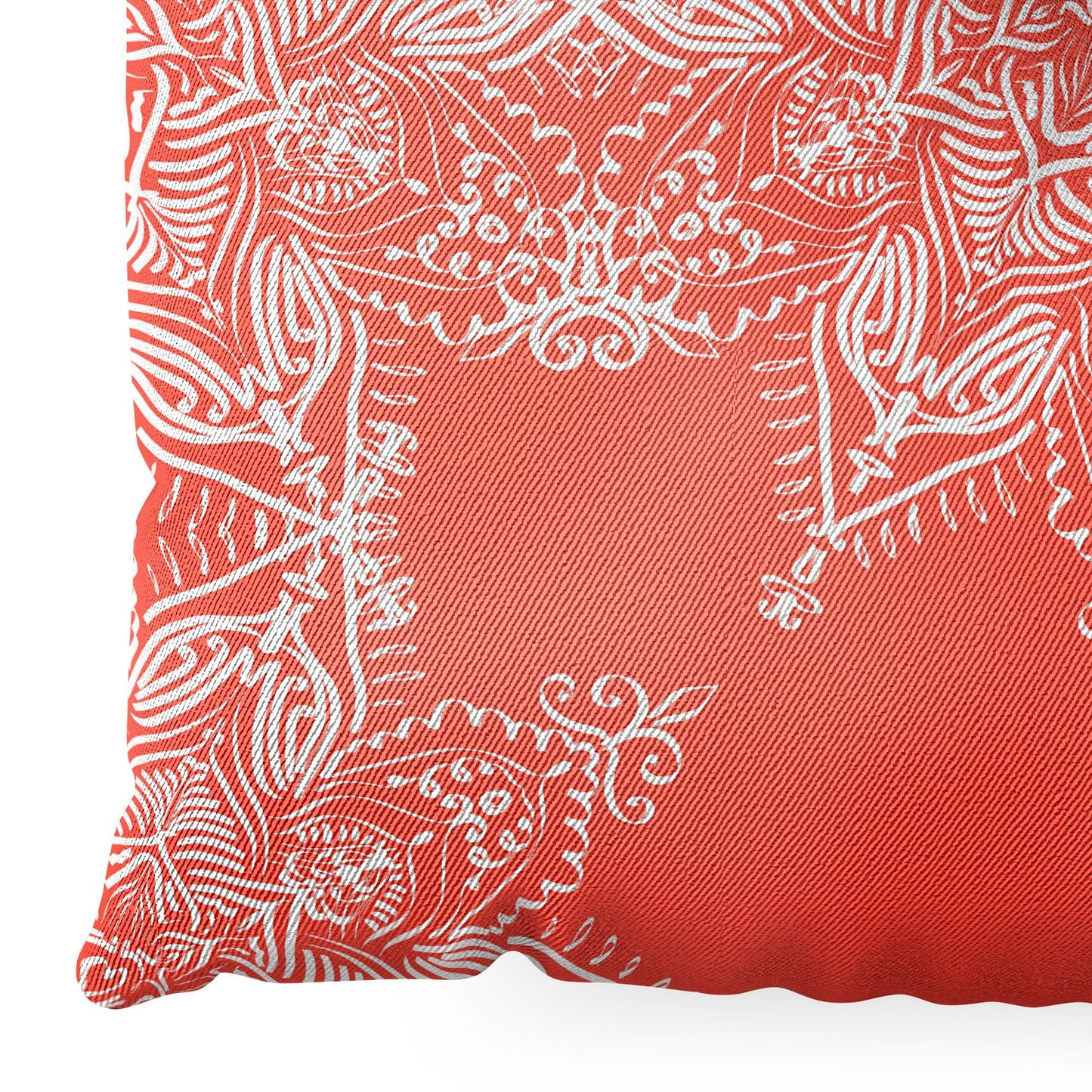 Lisa Argyropoulos Enchanted Soul Coral Floor Pillow Square