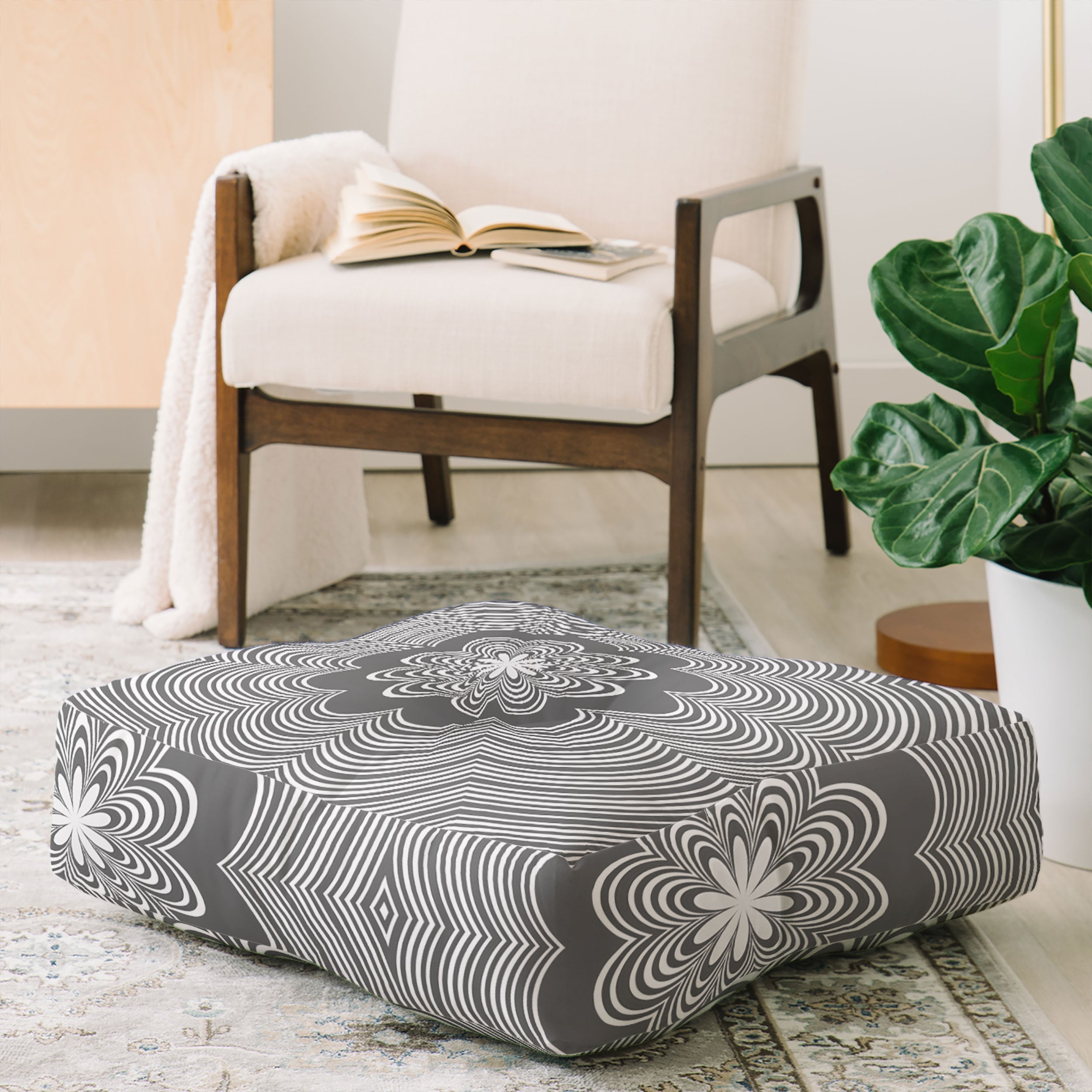 Lisa Argyropoulos Inner Strength Floor Pillow Square