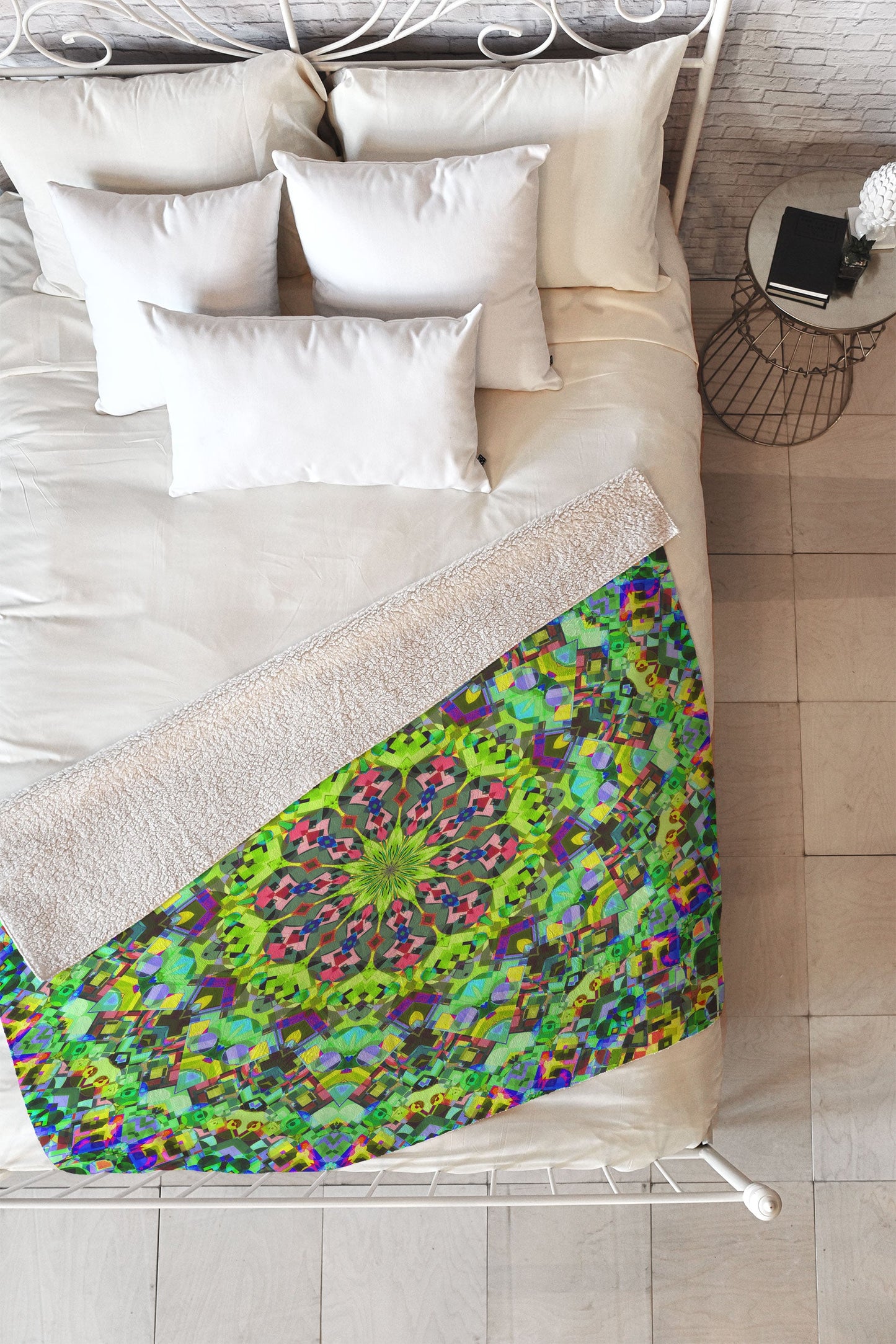 Lisa Argyropoulos Inspire Meadow Fleece Throw Blanket