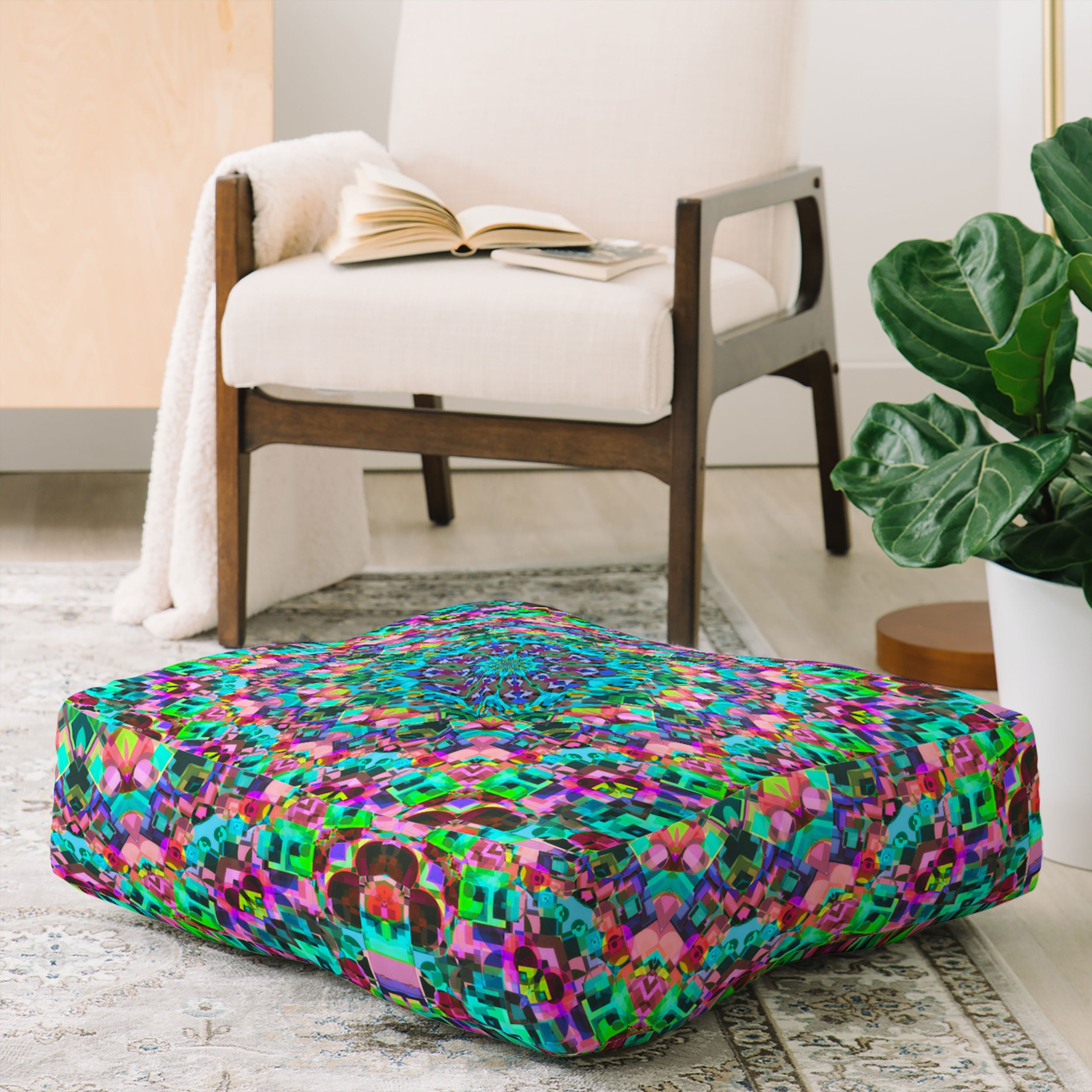 Lisa Argyropoulos Inspire Oceana Floor Pillow Square