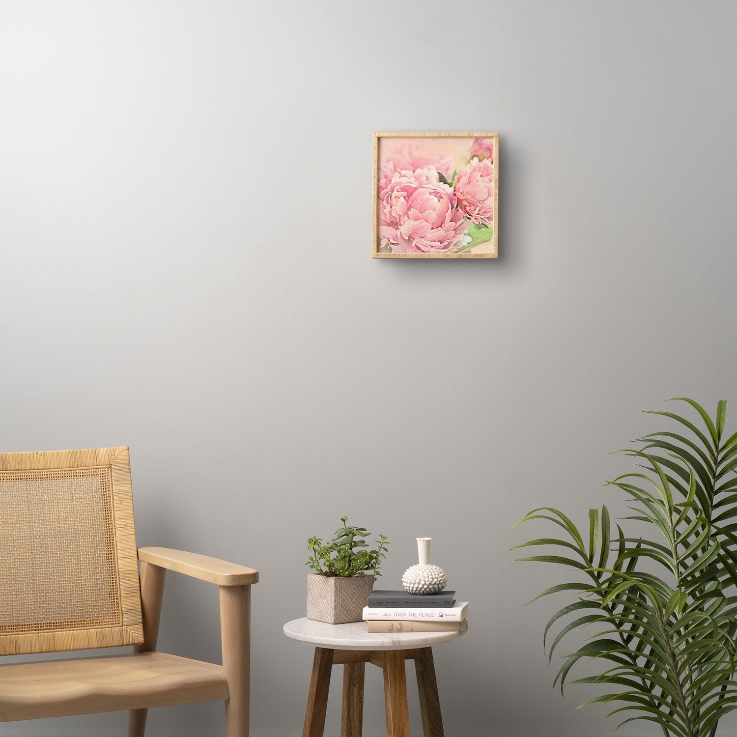 Lisa Argyropoulos Pink Peonies Framed Wall Art