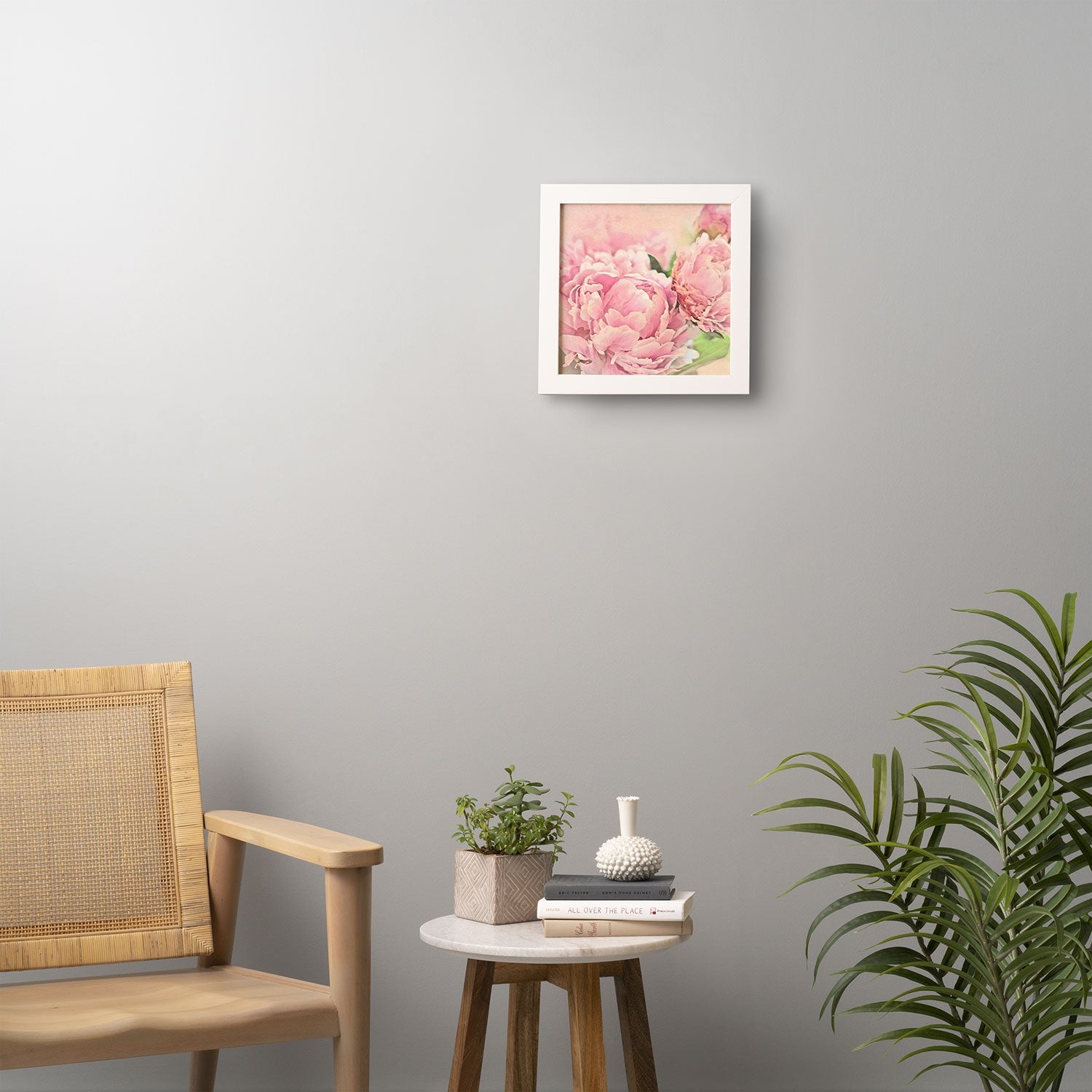 Lisa Argyropoulos Pink Peonies Framed Wall Art