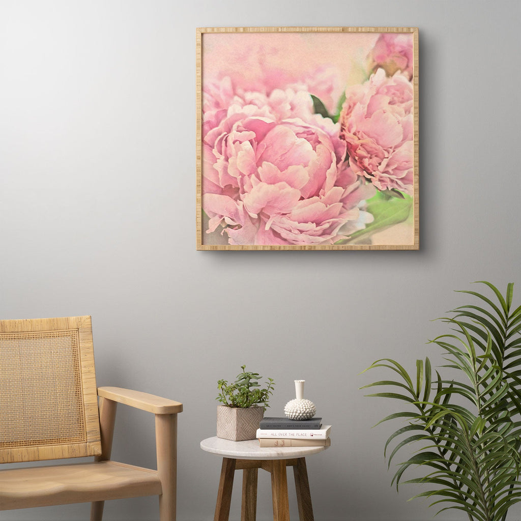 Lisa Argyropoulos Pink Peonies Framed Wall Art