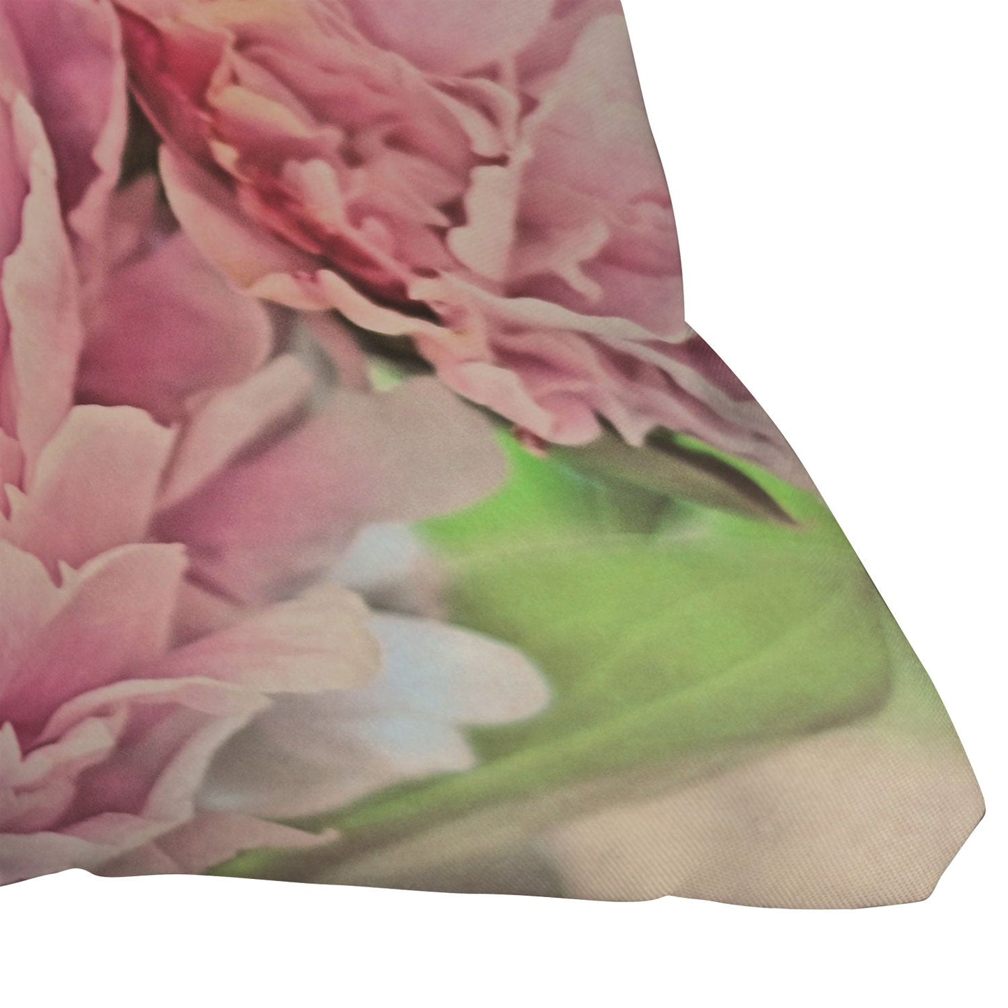 Lisa Argyropoulos Pink Peonies Throw Pillow