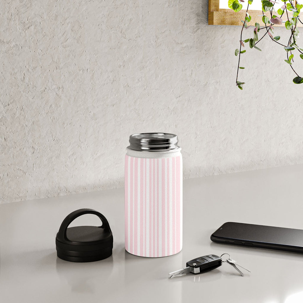 Lisa Argyropoulos Soft Blush Stripes Water Bottle