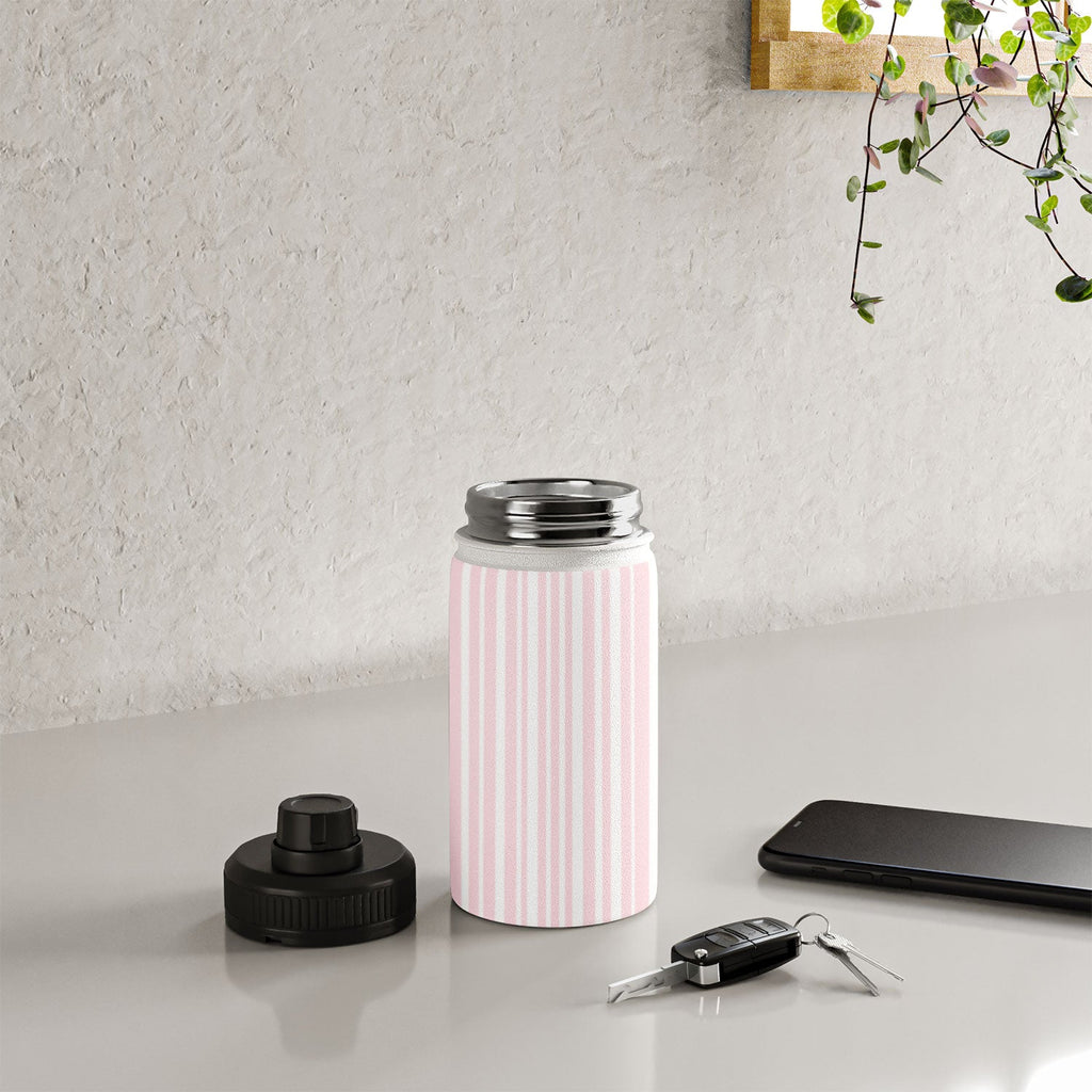 Lisa Argyropoulos Soft Blush Stripes Water Bottle