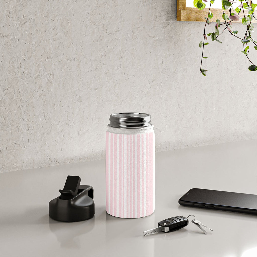 Lisa Argyropoulos Soft Blush Stripes Water Bottle