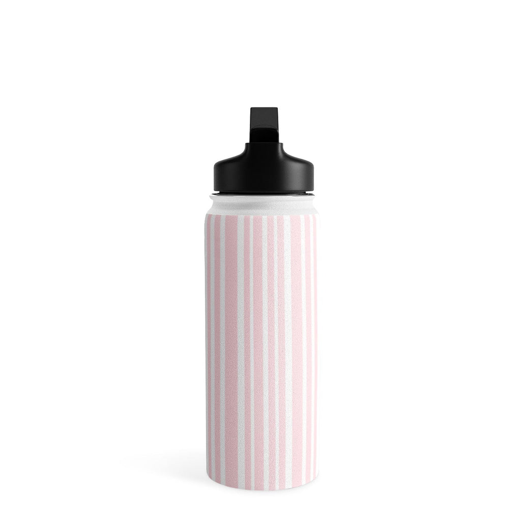 Lisa Argyropoulos Soft Blush Stripes Water Bottle