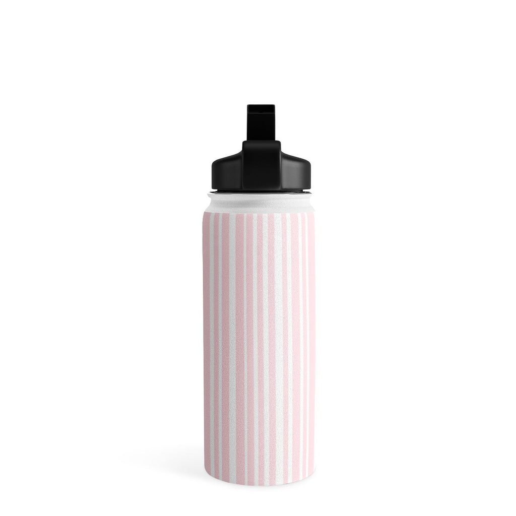Lisa Argyropoulos Soft Blush Stripes Water Bottle