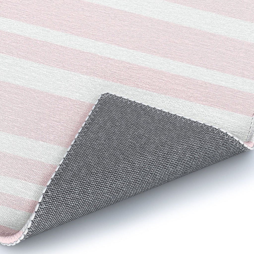 Lisa Argyropoulos Soft Blush Stripes Area Rug