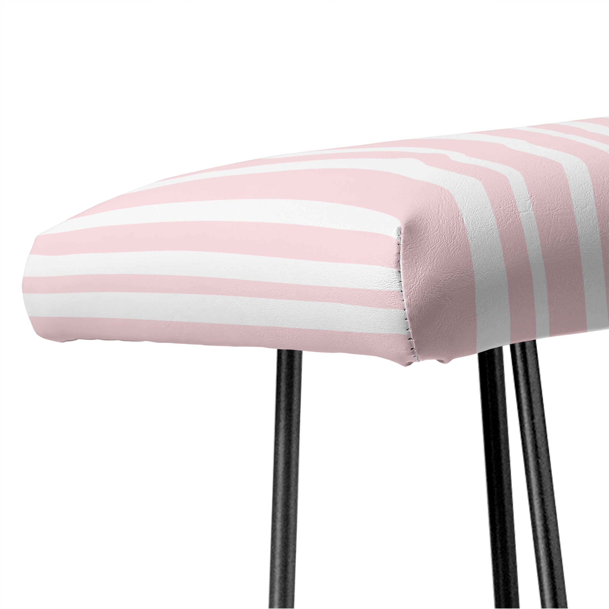 Lisa Argyropoulos Soft Blush Stripes Bench