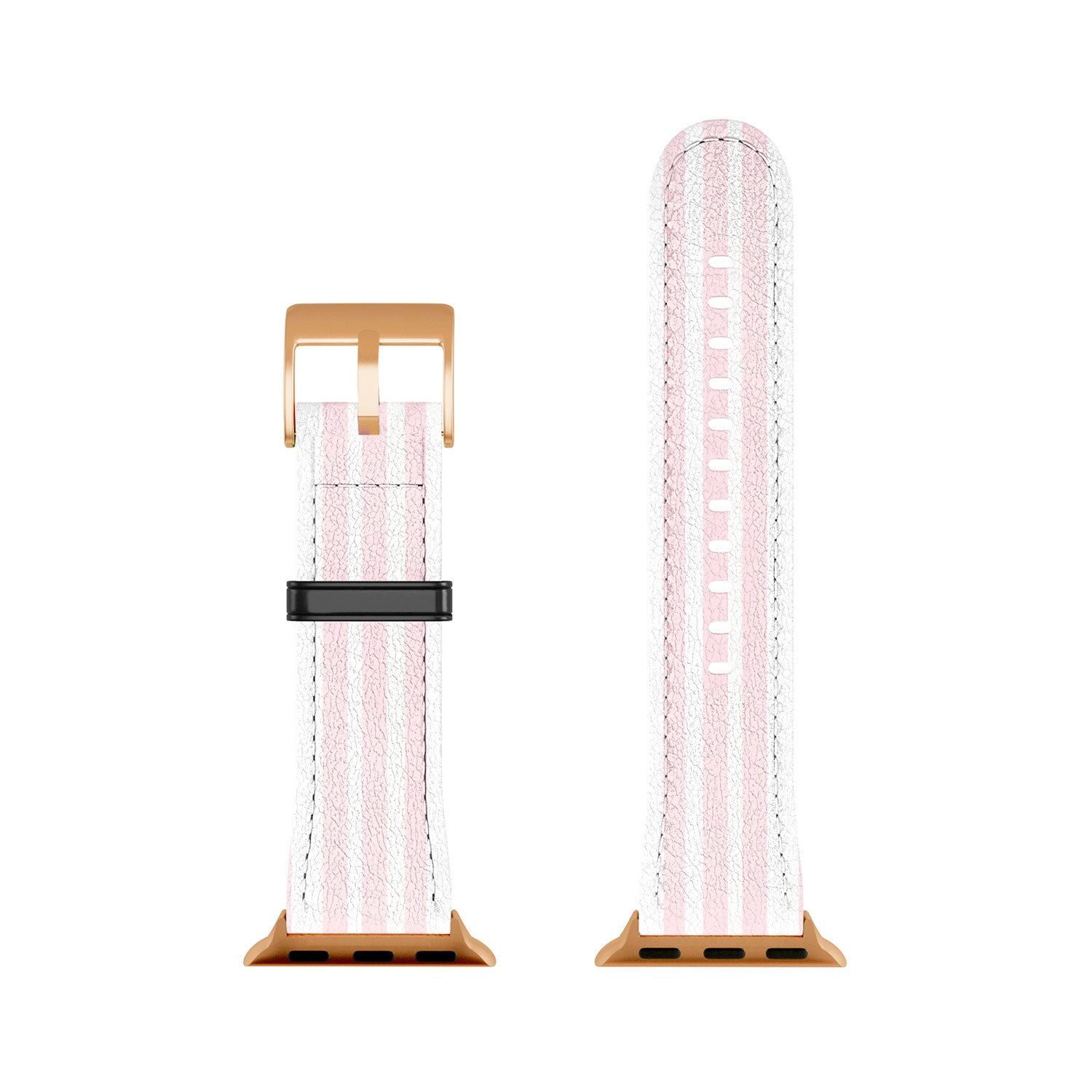 Lisa Argyropoulos Soft Blush Stripes Apple Watch Band