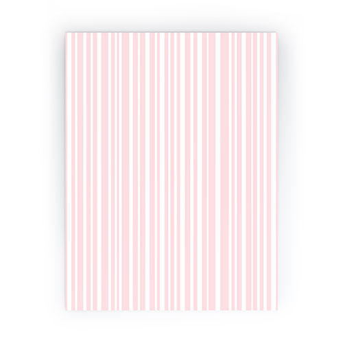 Lisa Argyropoulos Soft Blush Stripes Mini Art Print