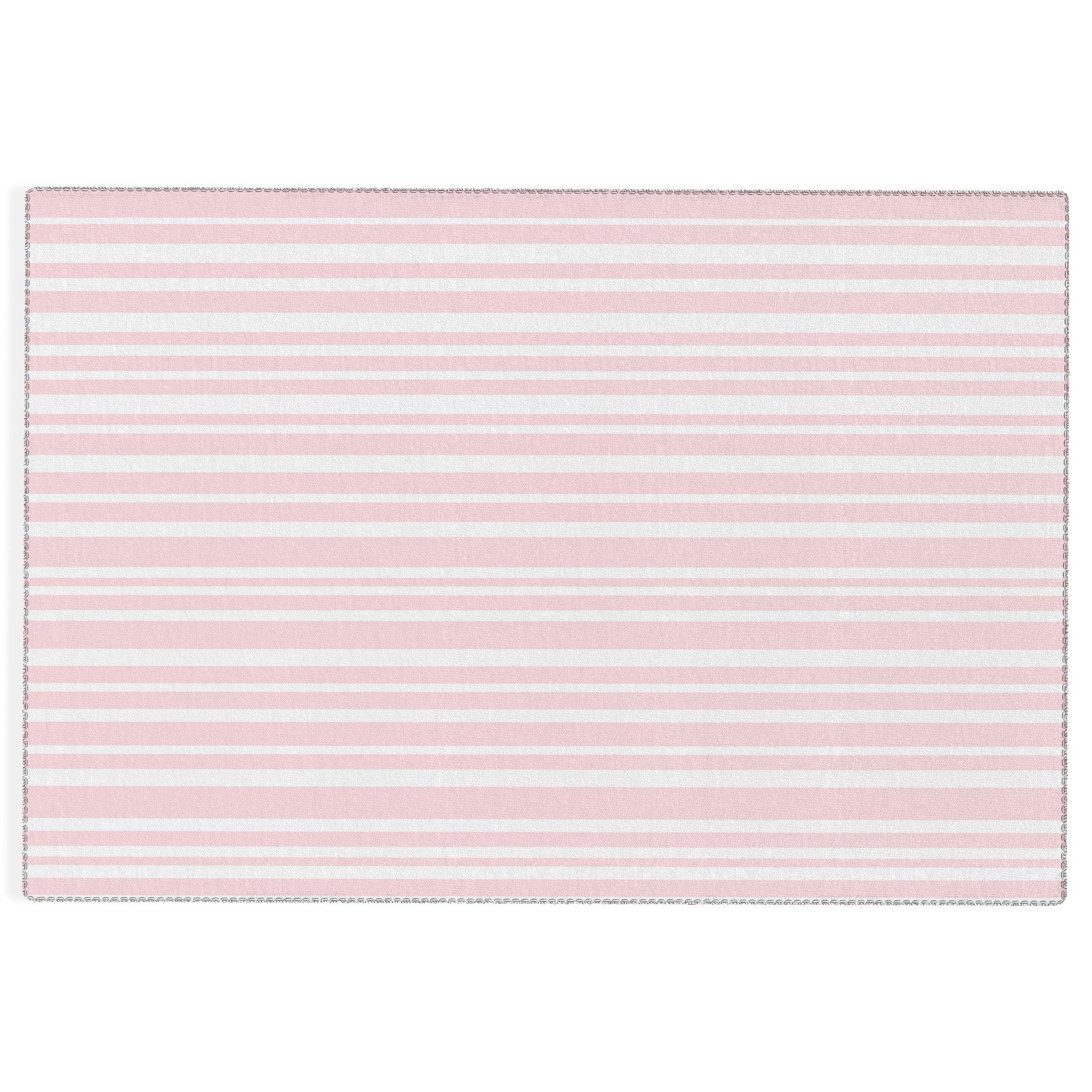 Lisa Argyropoulos Soft Blush Stripes Outdoor Rug